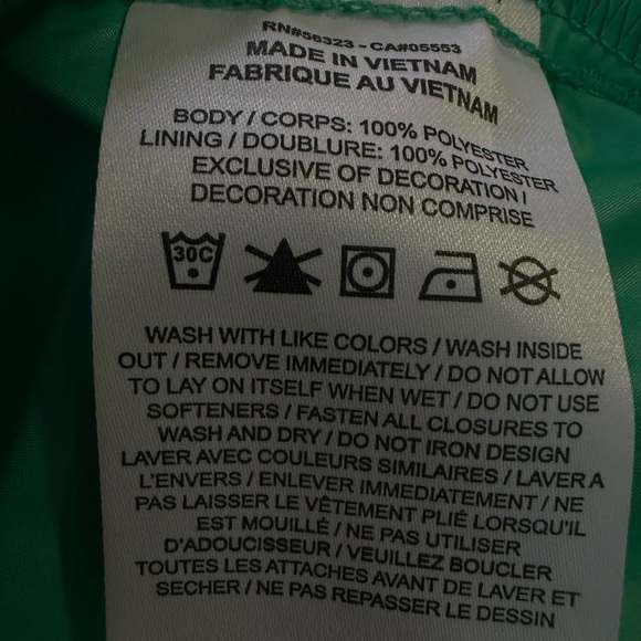 Nike Women's Vibrant Green Utility Jacket - Picture 5 of 5